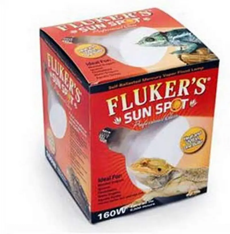 Fluker 's Sun Spot self-ballasted Flood lámpara de vapor de mercurio