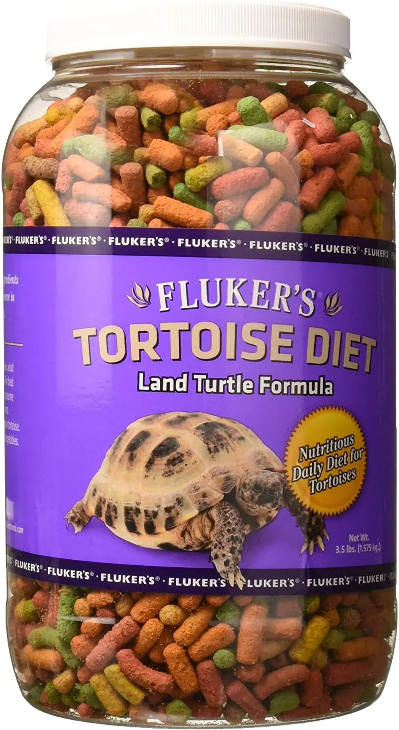 Fluker's 70029 Tortoise Diet, Large Pellet - 10oz