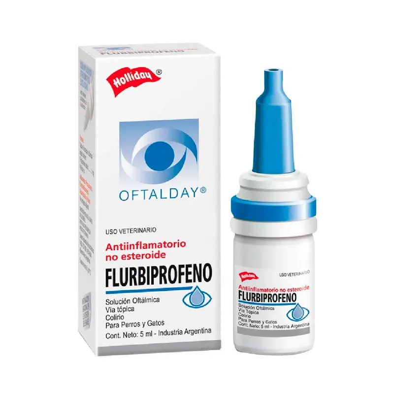 Flurbiprofeno Gotas Para Perros Y Gatos 5 Ml