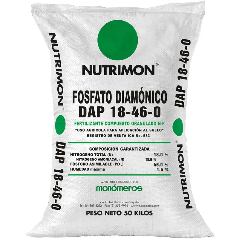 Fosfato Diamónico Dap x 50 Kg