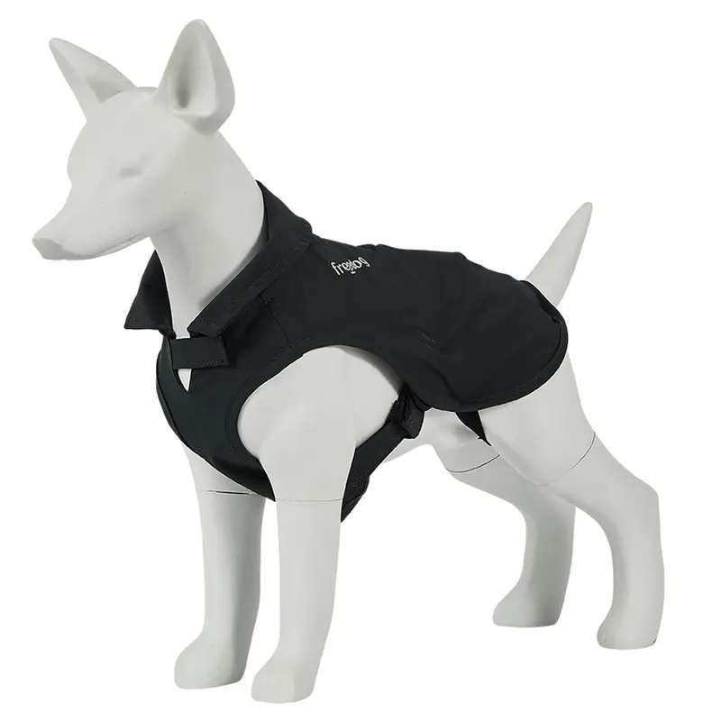 Freedog Abrigo Impermeable Aquadash Negro