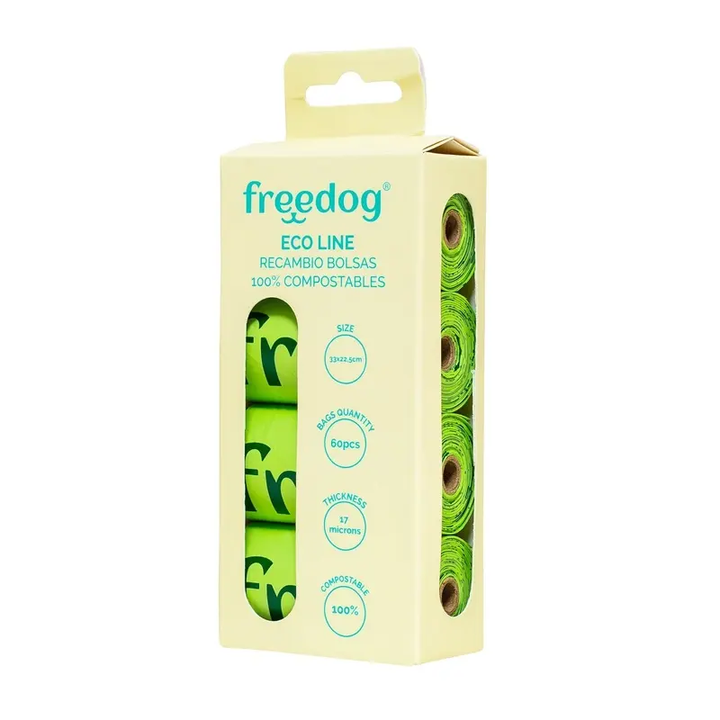 Freedog Bolsas Higiénicas Compostables