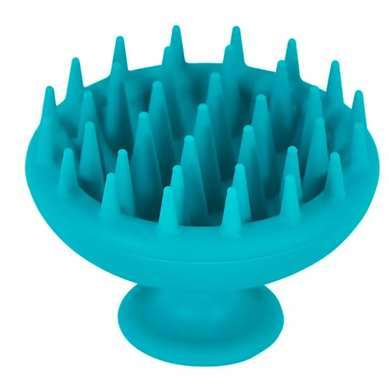 Freedog Cepillo Ergo Silicona Turquesa 7,9x7,9x5,8