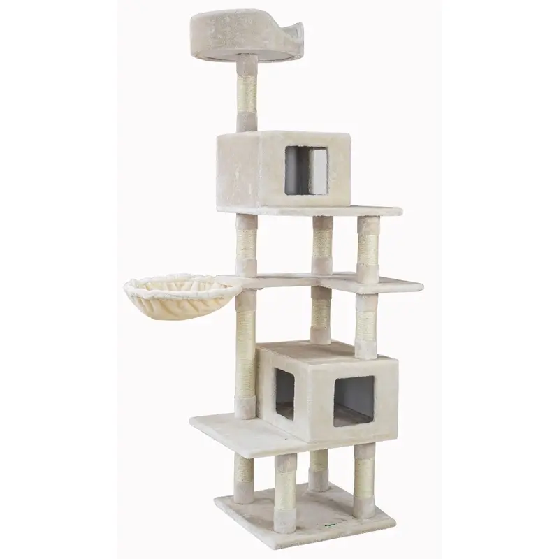 Freedog Fortress Den Crema 50x50x181 cm