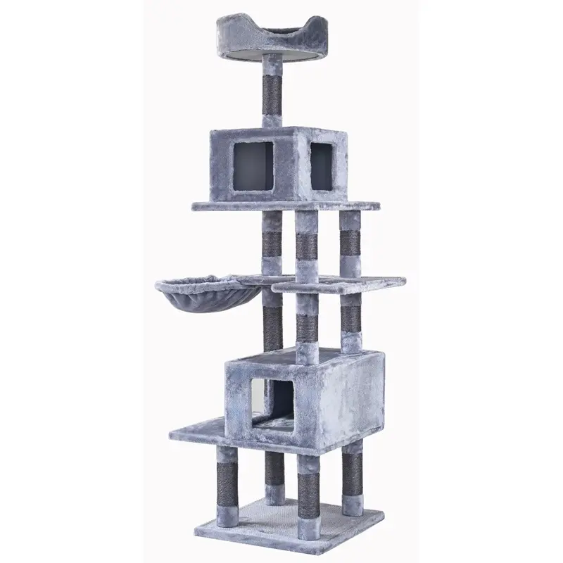 Freedog Fortress Lux Gris 50x50x181 cm