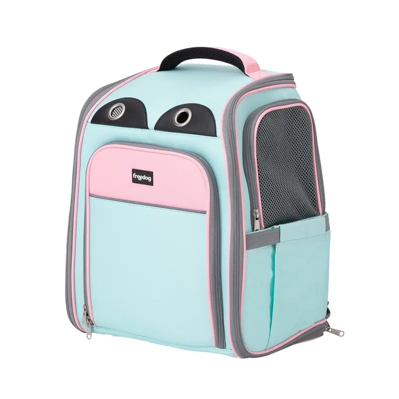 Freedog Fuji con compartimento Rosa y azul 42x39x26 cm