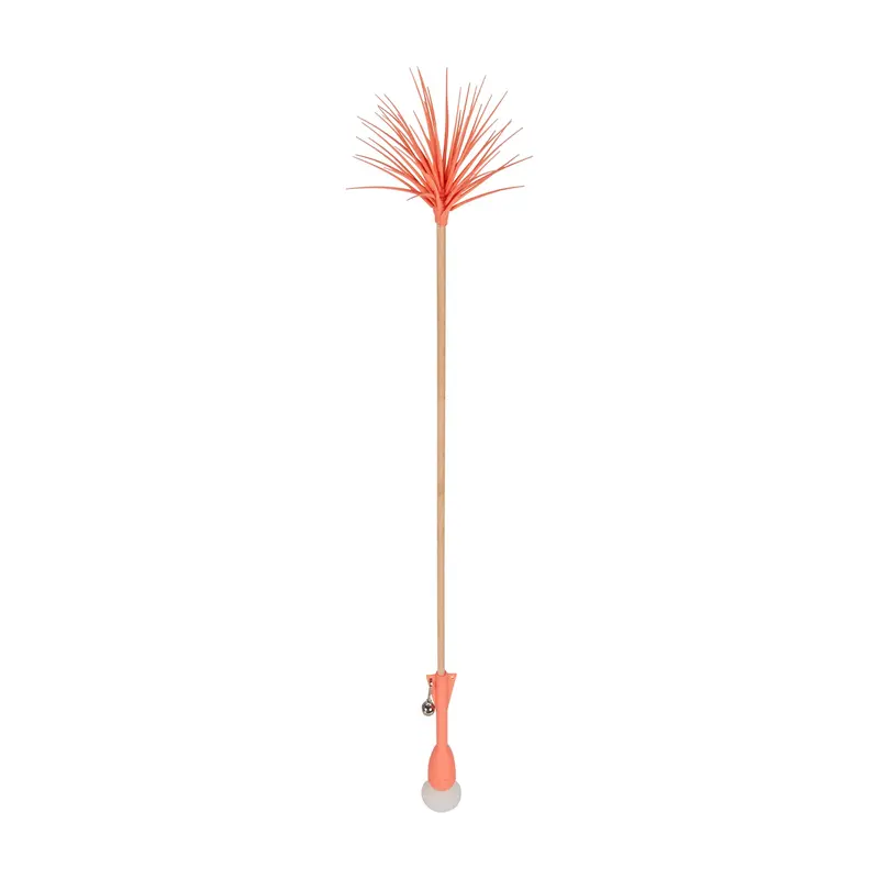 Freedog Meadow XL Feather juguete con ventosa para gatos 48 cm
