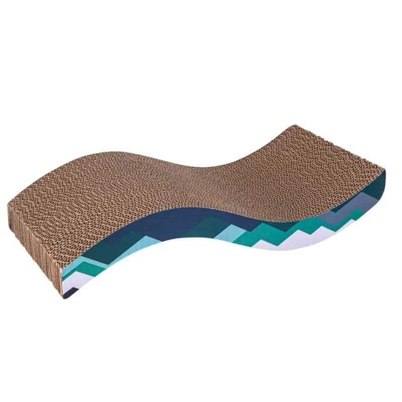 Freedog Rascador Snake Azul Cielo Catnip 45x23x9 cm