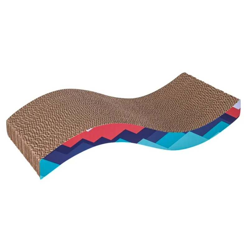 Freedog Rascador Snake Azul Marino Catnip 45x23x9 cm