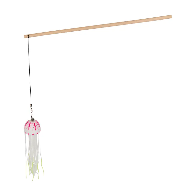 Freedog Teaser JellyFish juguete de silicona para gatos