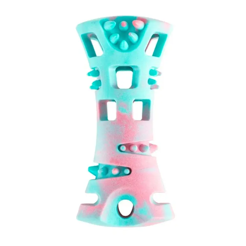 Freedog Wave Bone Rosa/Aqua 15x7x5,5 cm