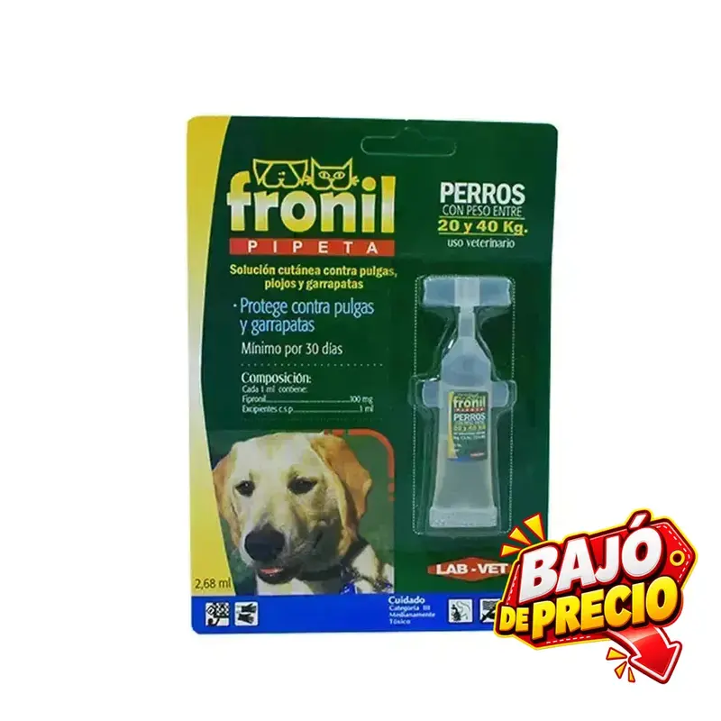 Fronil Pipeta para Perro