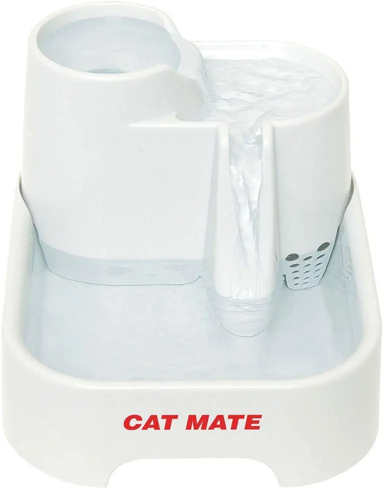 Fuente de mascotas para gato Mate, 70 onzas de líquido