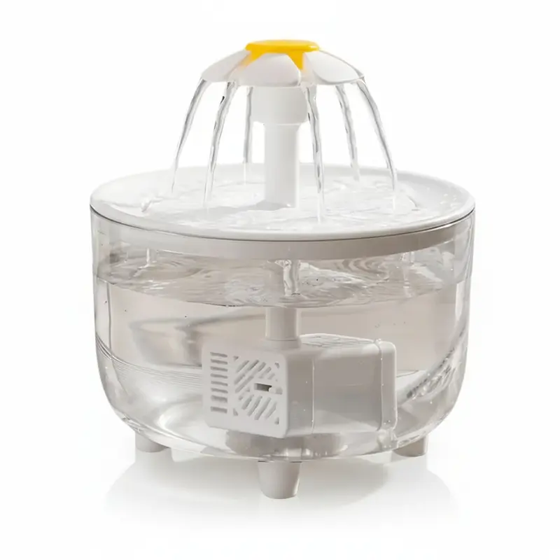Fuente dispensador de agua automática recirculante SunFlower para gatos