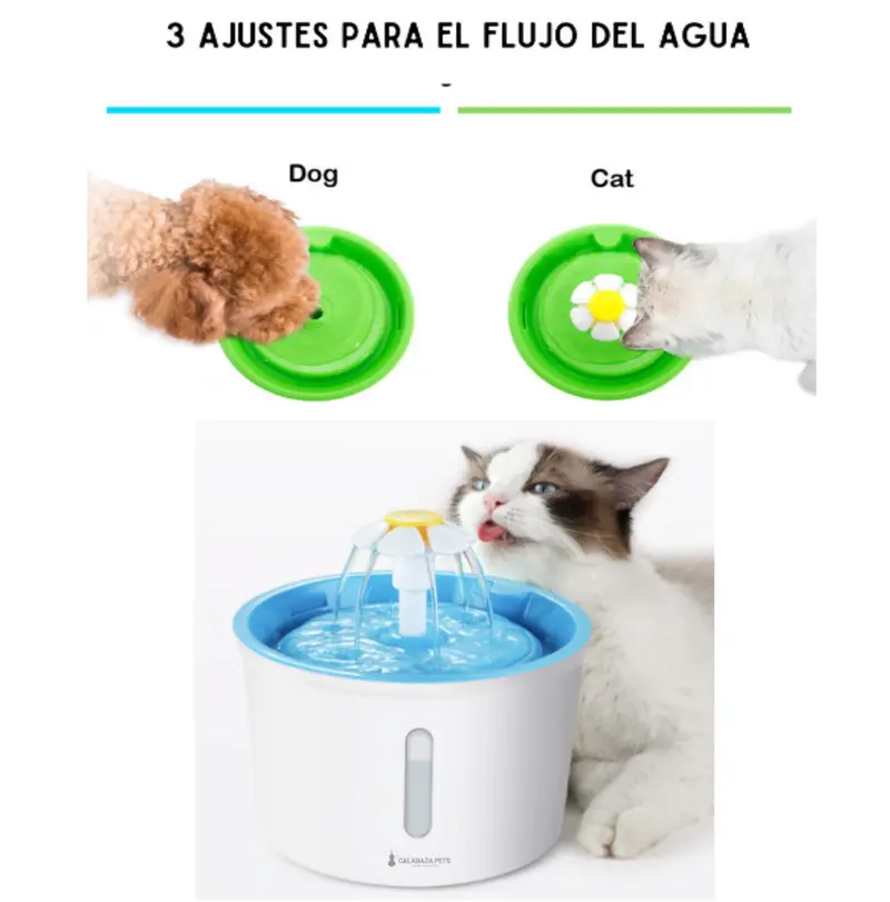 Fuente Para Perro y Gato 18x15cm