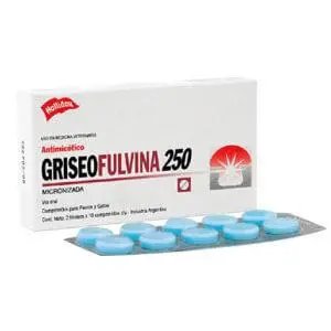 Fungistático Griseofulvina Para Perros Y Gato 250 Ml 20 Tab