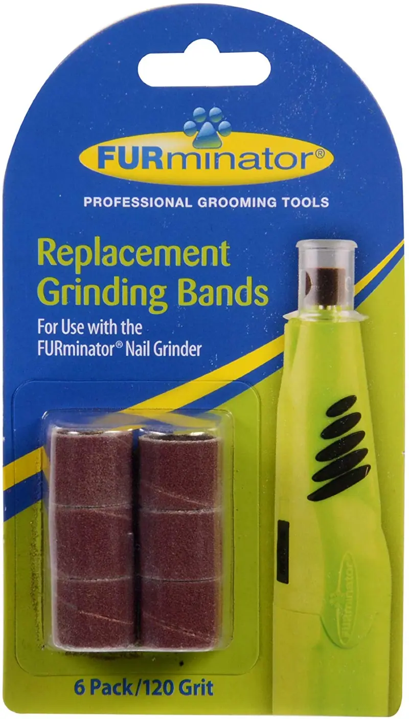 Furminator - Juego de 6 bandas de repuesto para molinillo de uñas