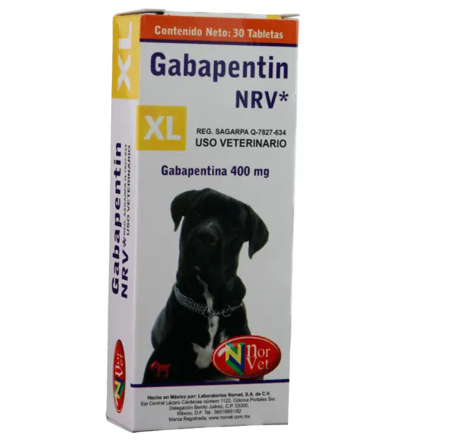 Gabapentin XL NRV 30 tabletas ( gabapentina 400 mg ) PRODUCTO CONTROLADO VENTA SÓLO EN FARMACIA CON RECETA MEDICA CUANTIFICADA EN ORIGINAL