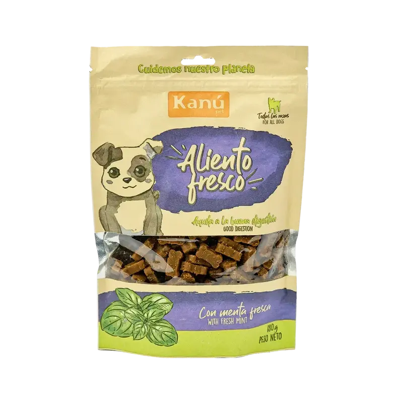 Galleta Aliento Fresco Kanu Pet para perros