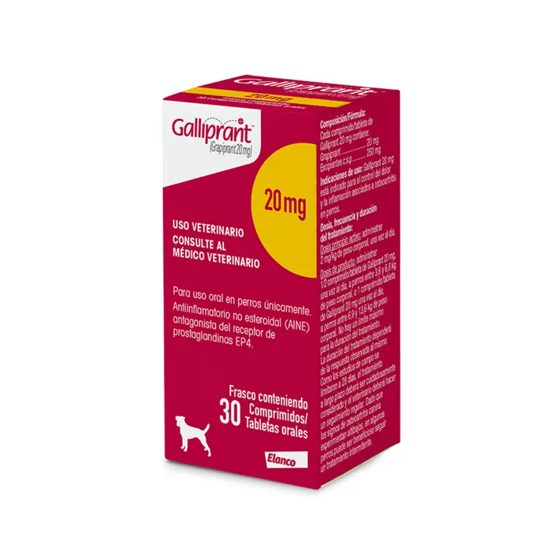Galliprant 20 Mg 30 Comprimidos