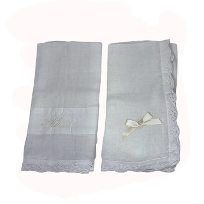Gasa Bordada Beige