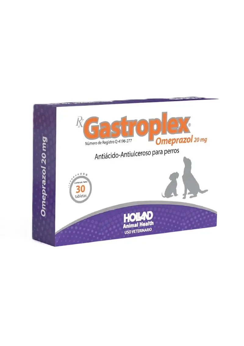 Gastroplex 20 mg 30 Tabletas ( Omeprazol )