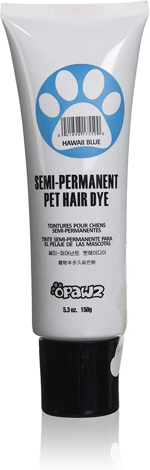 Gel tinte para pelo de perro