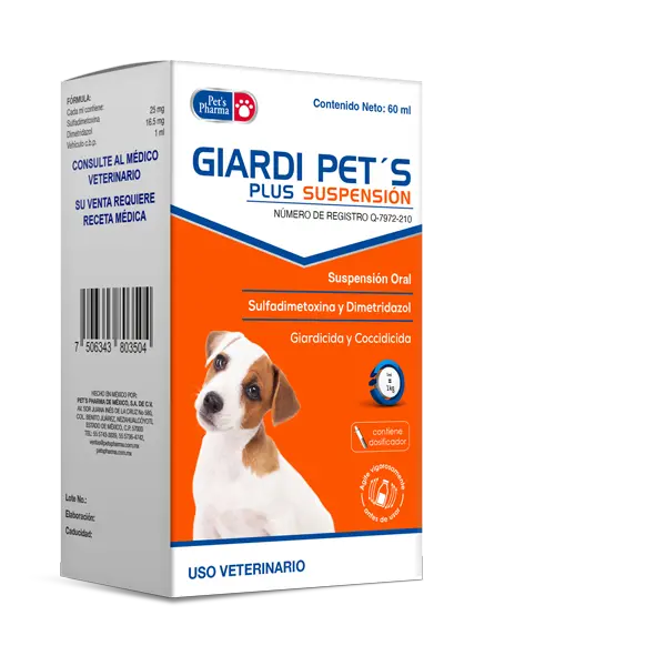 Giardi Pets Plus Suspesión Perros 60 mL ( Giardipets )
