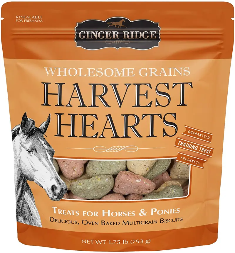Ginger Ridge Snax - Manoplas para caballo