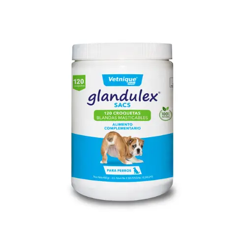 Glandulex Sacs 120 Croquetas | Salud Glándulas Anales Perros y Gatos
