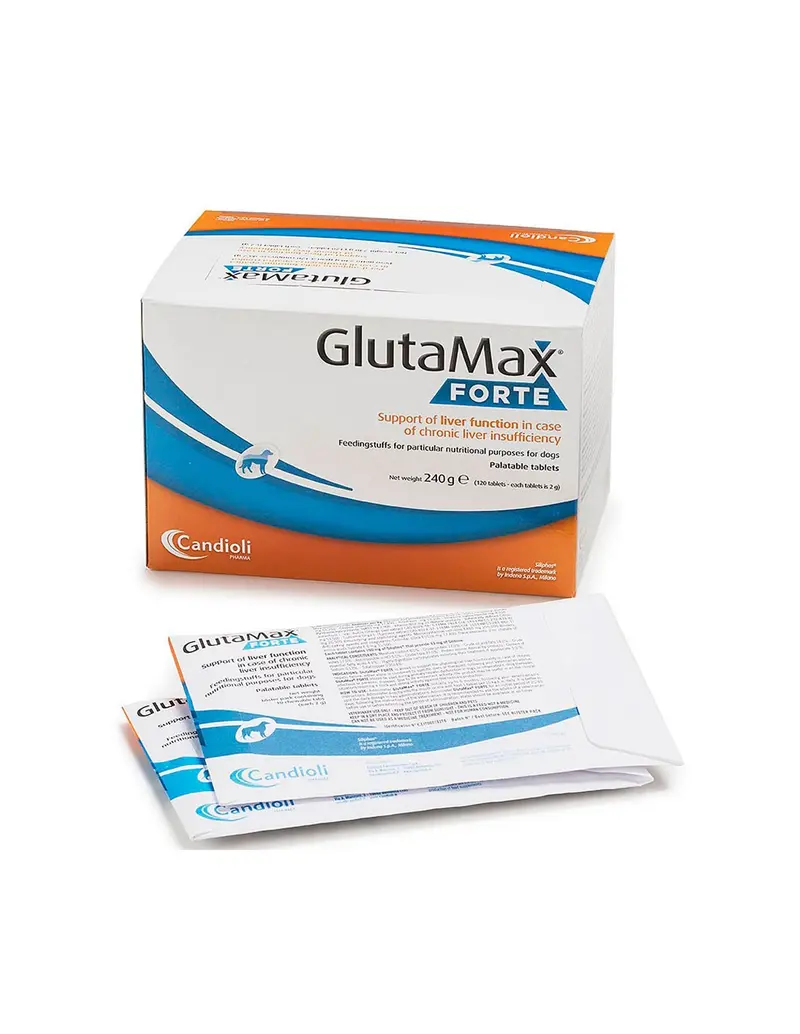 Glutamax Forte 120 Comprimidos – Suplemento Hepático para Perros y Gatos | Kimipharma