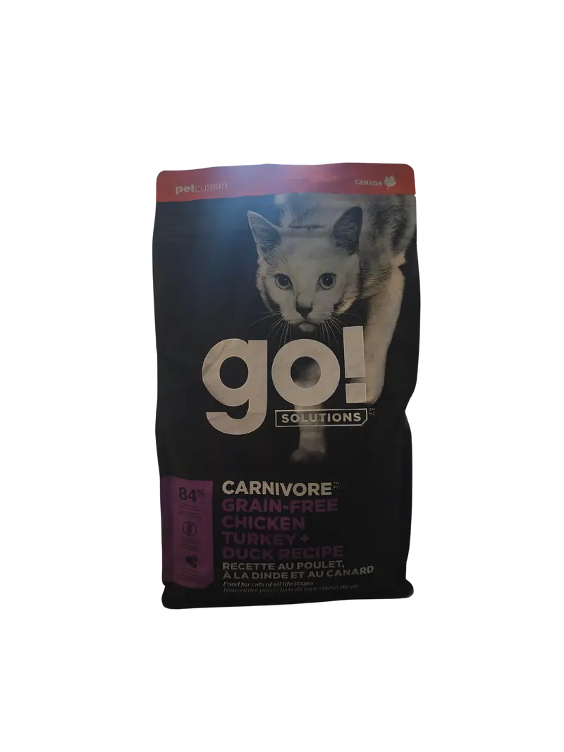 Go! Gato Carnivore (pollo, pavo pato) x 1.36 Kilos Grain Free
