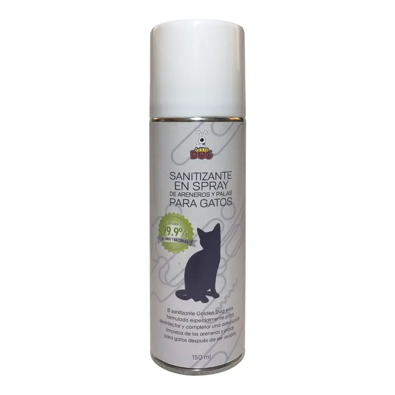 Golden Dog Sanitizante De Areneros 150 Ml