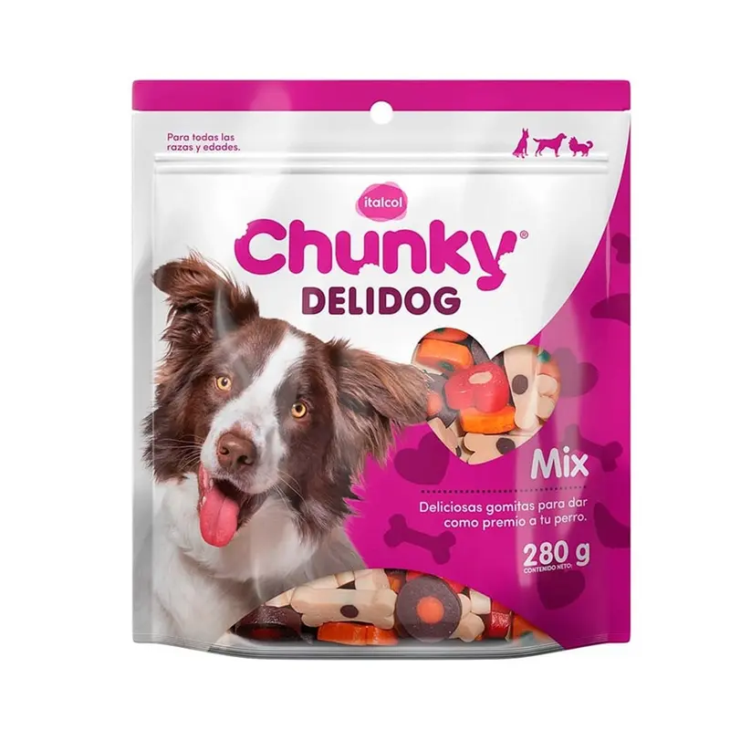 Gomitas Chunky Delidog Mix 280gr