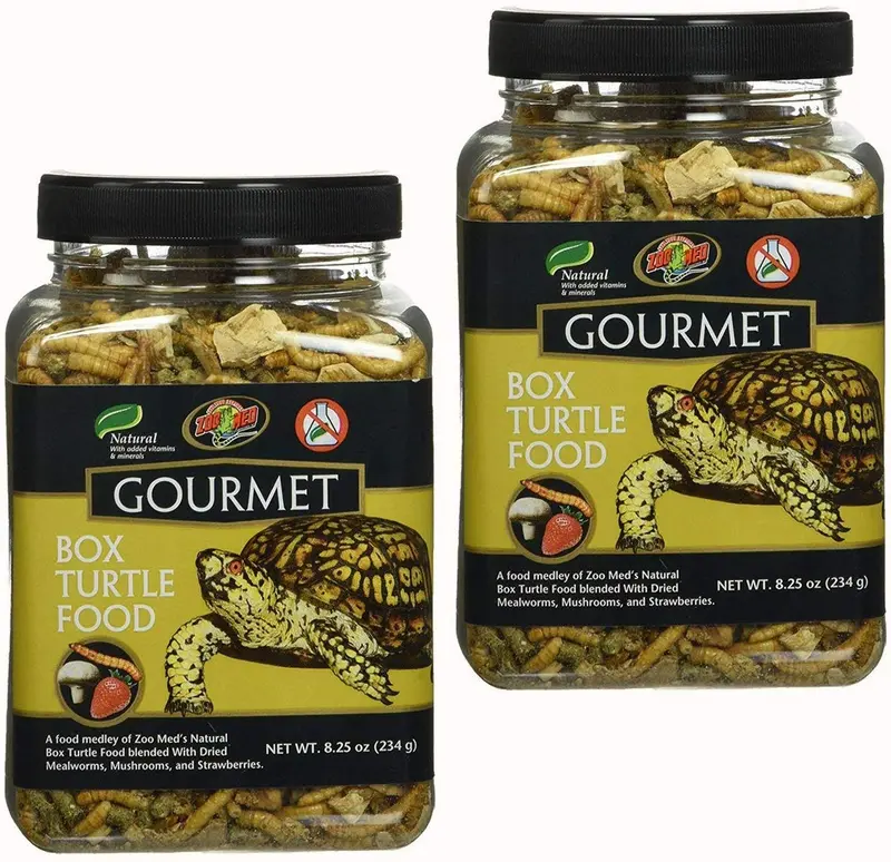 Gourmet caja tortuga alimentos peso neto 8.25oz (254g)