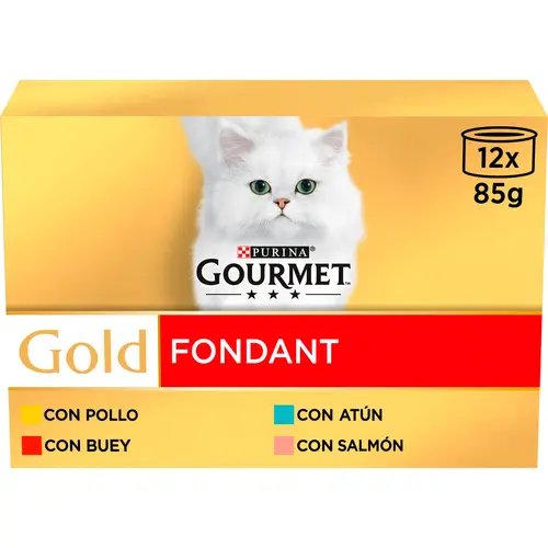 GOURMET GOLD FONDANT 12X85 GRS.