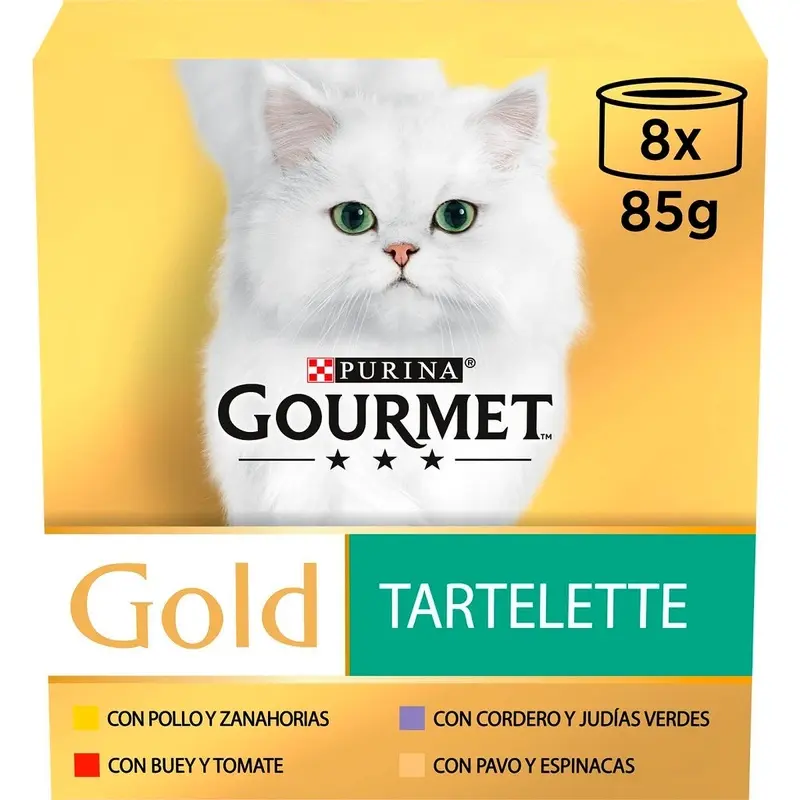 Gourmet Purina Gato Gold Tartelette