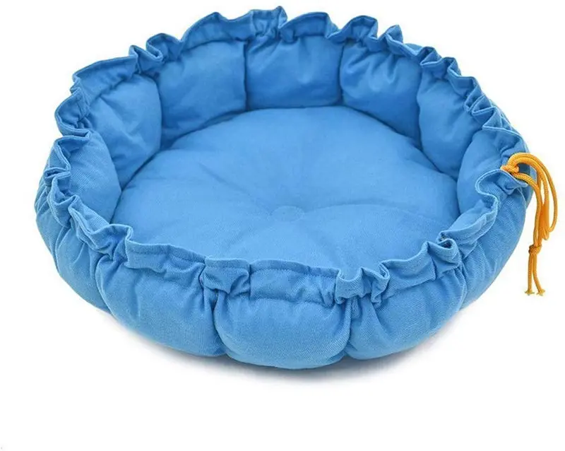 Grey Shark Bed for Small Cat Dog Cave Bed With Removable Cushion,waterproof Bottom