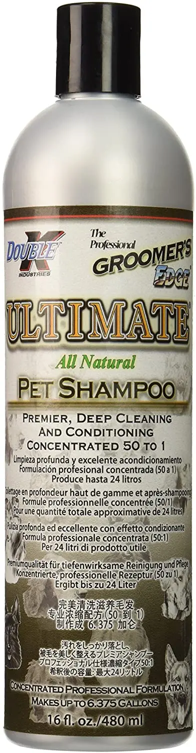 Groomer 's Edge Ultimate Pet Champú, 16-ounce