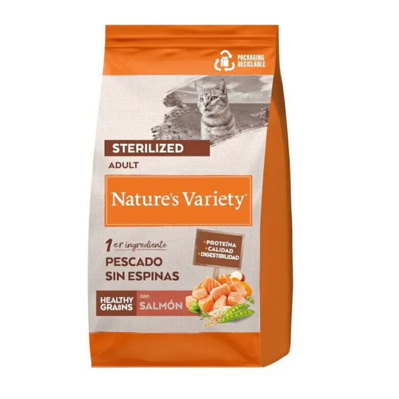 GS NATURE´S V. HG ADULTO STERILIZ. SALMON 3 KG