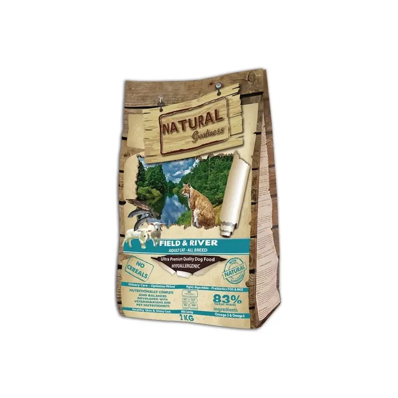 GS RECETA CAT FIELD AND RIVER 2KG N.GREATNESS