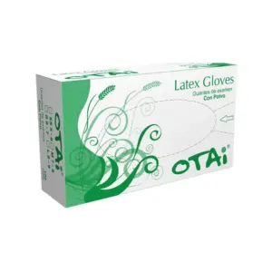 Guantes Latex Talla L Otai Caja x 100 Unds