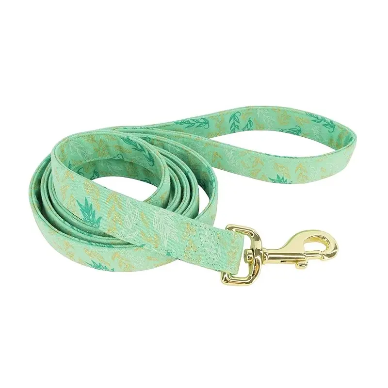 Guía de Color Menta con Diseño Hoja Verde 5/8 X 6