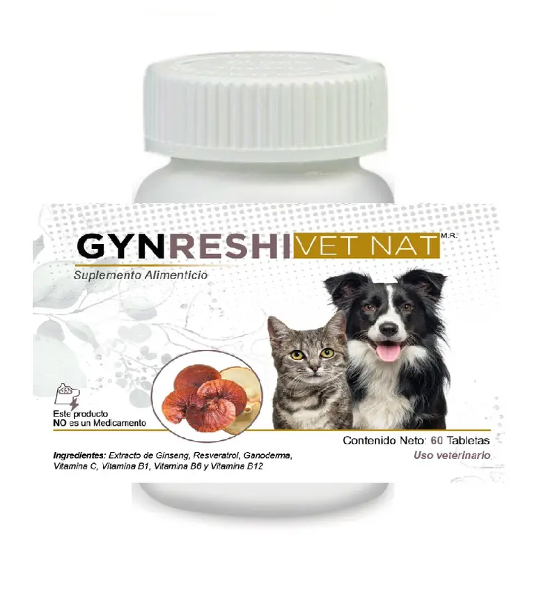 Gyn Reshi VetNat 60 Tabletas (Vitalidad)