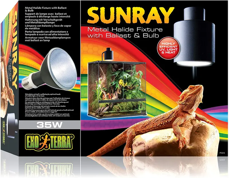 Hagen Exo Terra Sunray Luz Fixture