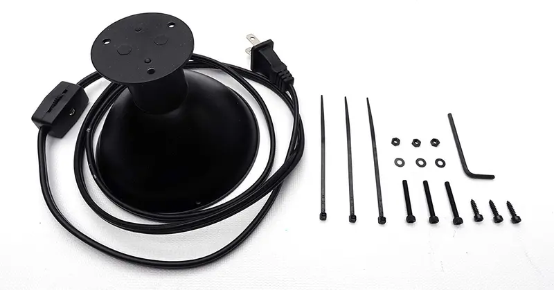 Halógenas Gu10 de reptil Cúpula Fixture con 54" AC Cord y Interruptor