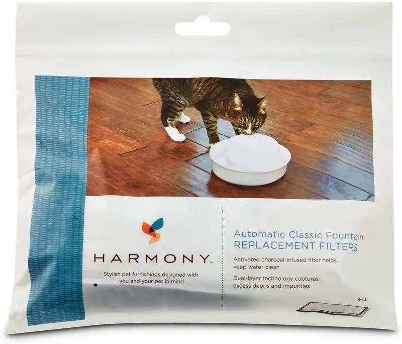 HARMONY Automatic Cat Water Fountain Charcoal Replacement Filters