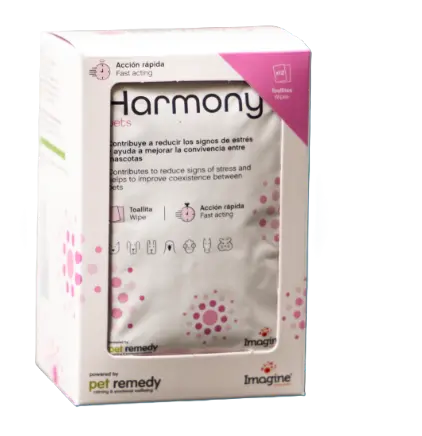 Harmony Pets Toallitas Calmantes 12 pzas