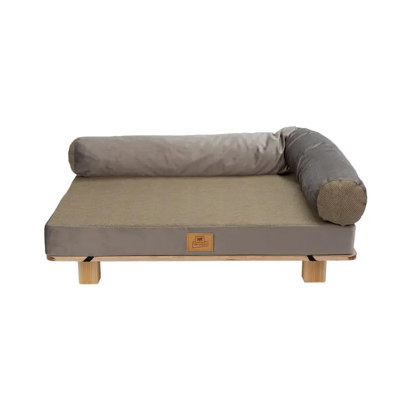 HARU Wooden Dog and Cat Bed