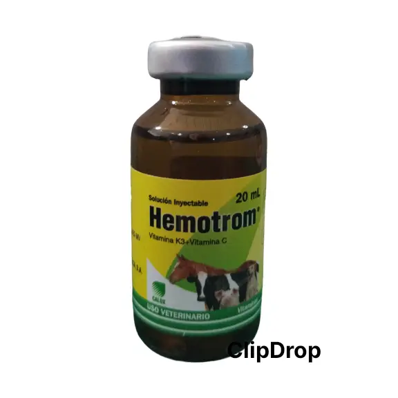 HEMOTROM (VITAMINA K3+ VITAMINA C) 20 ML